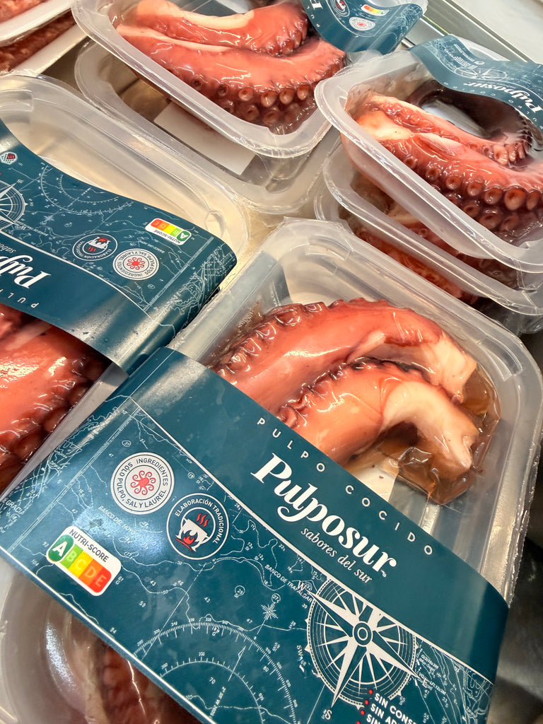 Ready cooked octopus 🐙 Caracatița