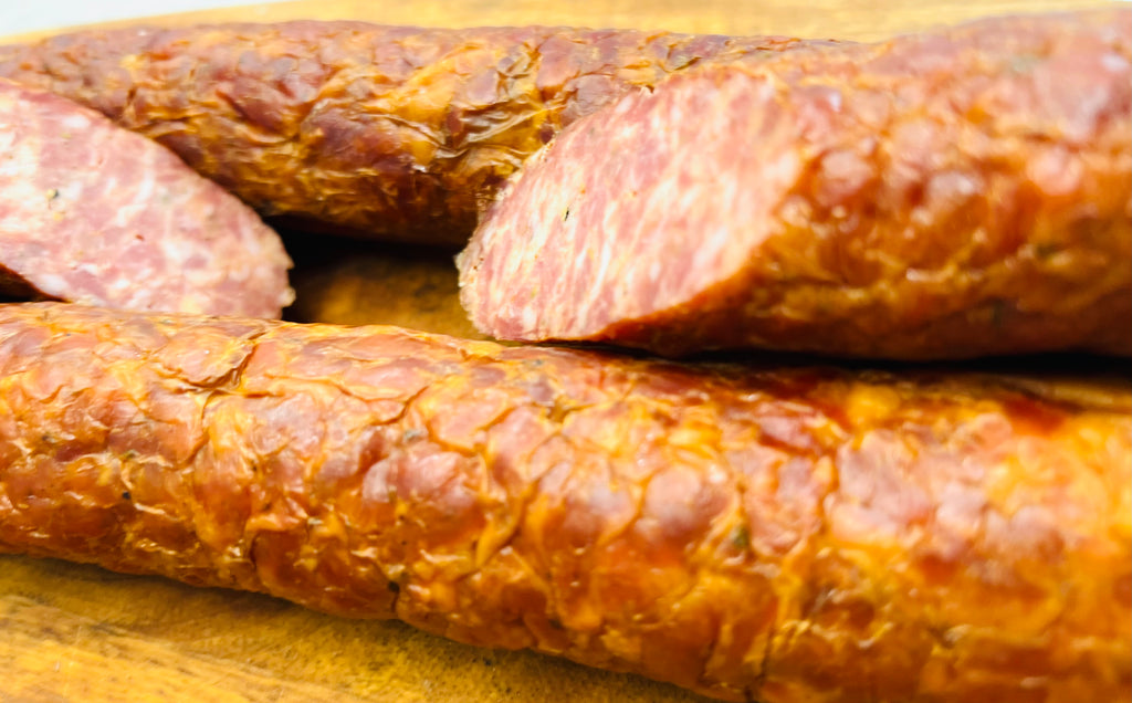 🆕 Cârnați tradiționali uscați în pod