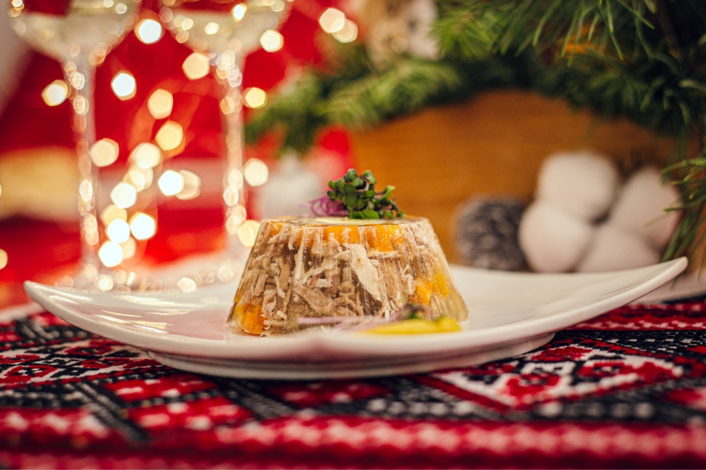 Piftie / Răcitură de porc tradițională 🇷🇴