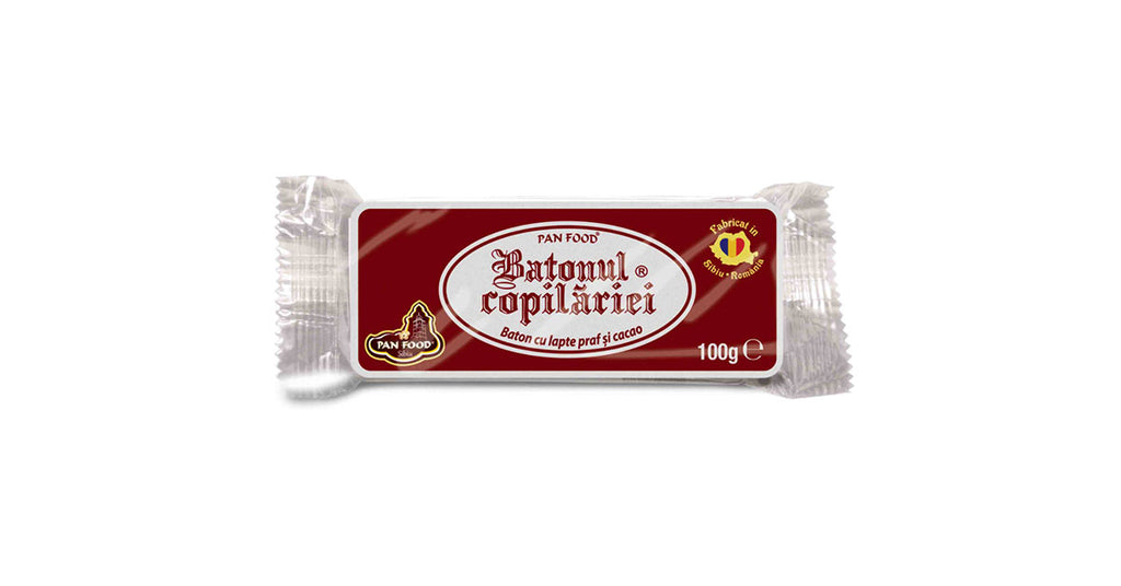 Childhood bar with cocoa