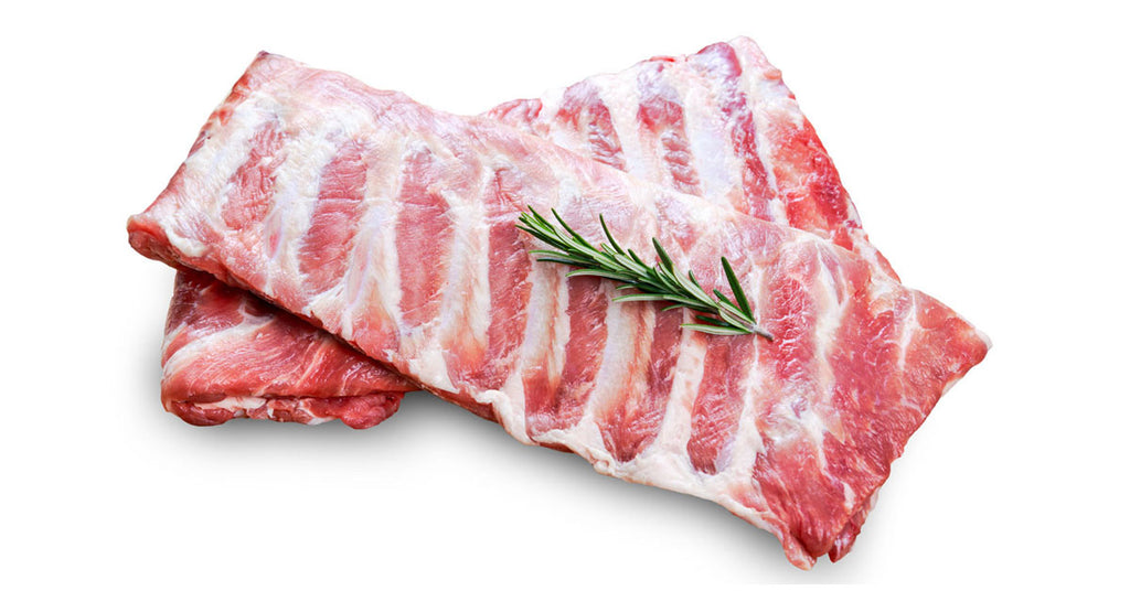 Fresh pork ribs
